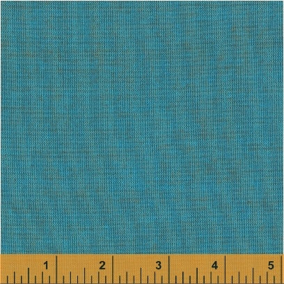 Artisan Cotton-Turquoise/Brown - Yarn-dyed woven Cotton