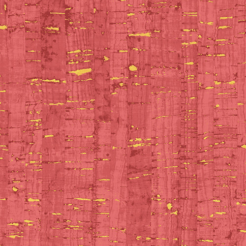 Uncorked - Lipstick - Dk. Pink-Designed to Look Like Cork Fabric With Meta