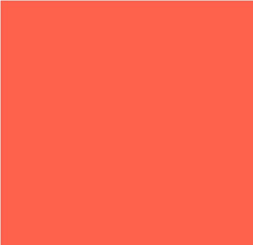 Ruby and Bee Solids - Delphinium  - bright coral - (In the Garden)