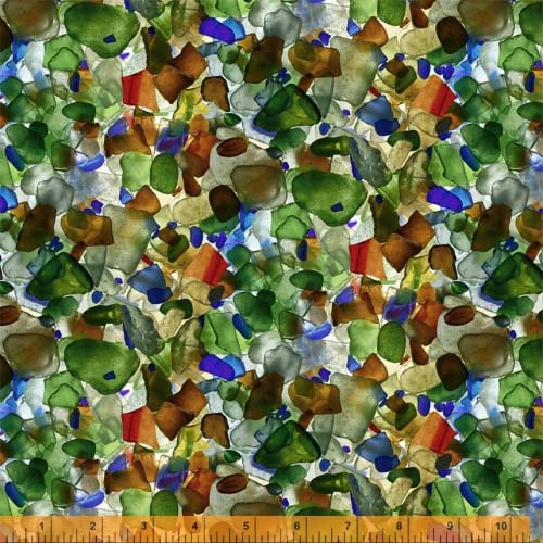 Landscapes 2020 - Mermaids Tail - Multi - Looks like bits of glass in green, blu