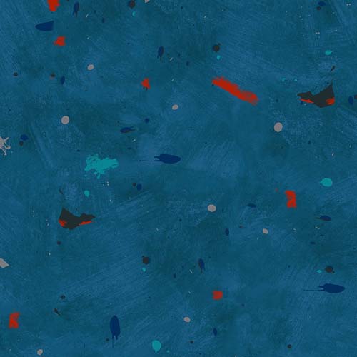 Marble Run - Splash - Pool Party - dots & splashes on blue by Marcia Derse