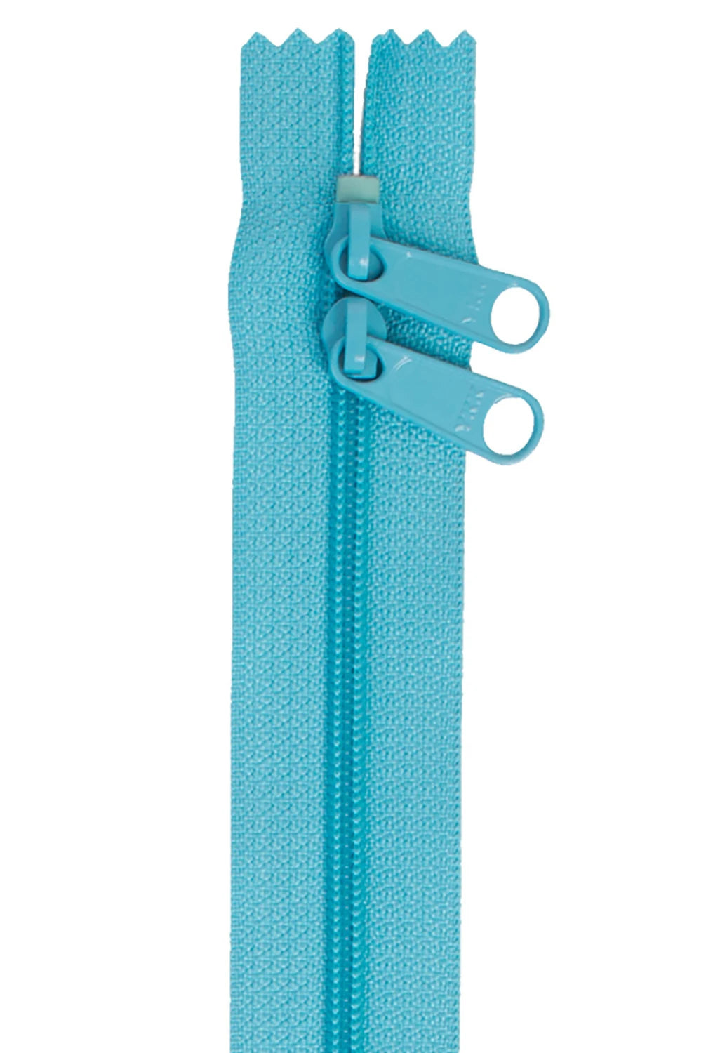 Double Slide Handbag Zipper - 30 inch - Parrot Blue from Byannie