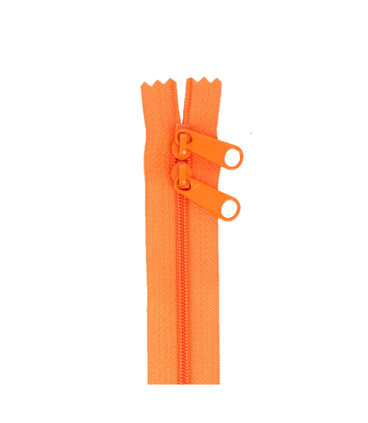 30 in Double Slide Handbag Zipper - Pumpkin -byAnnie.com