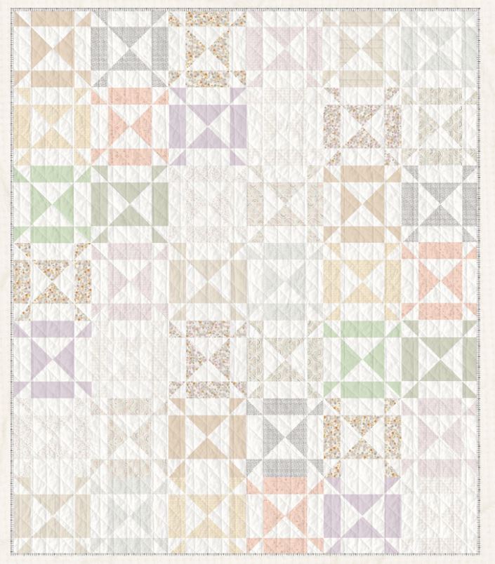 Playful Beats - Mix the Volume -  Quilt Kit 69x80