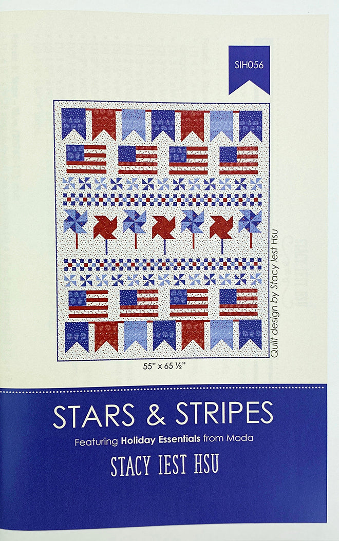 Stars & Stripes Pattern by Stacy Iest Hsu