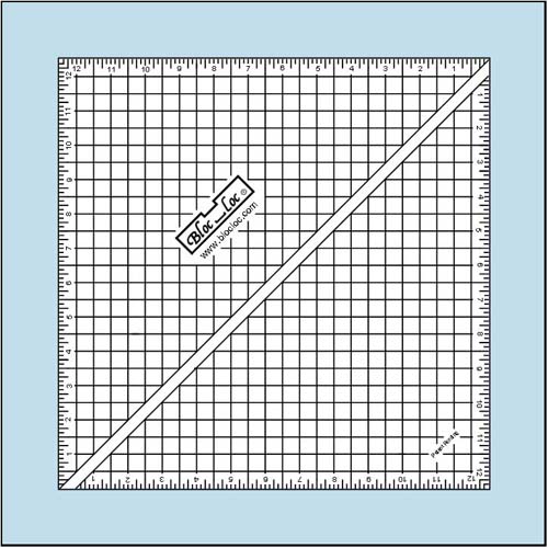 Bloc Loc Half Square TriangleRuler 12.5 inch