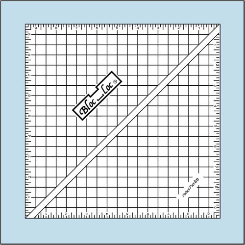Bloc Loc Half Square 9.5 ruler