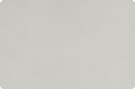 Extra Wide Solid Cuddle - Platinum -  lt. gray - 88/90" From Shannon Fabrics