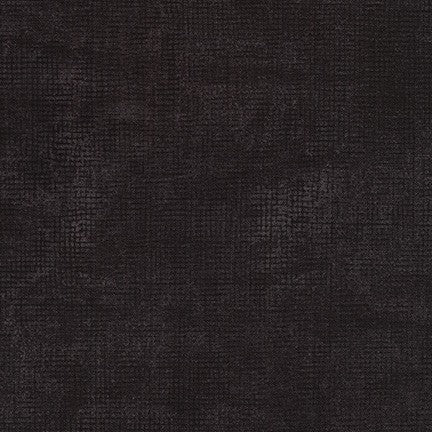 Chalk and Charcoal - Black - mottled screen print - black