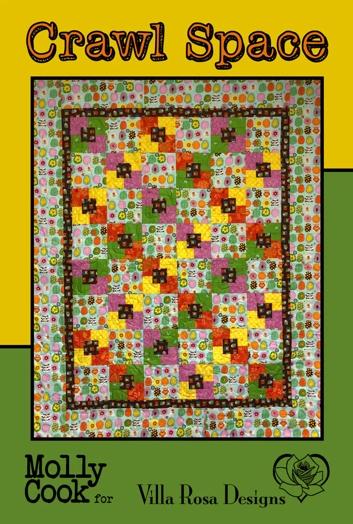 Crawl Space - 48 x 60 by Molly Cook for Villa Rosa Designs