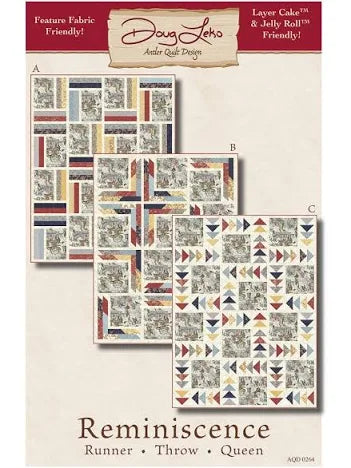 Reminiscence Runner/Throw/Queen Quilt Pattern