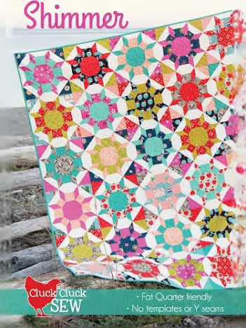 Shimmer - multi sized quilt -fat quarters or yardage by Cluck Cluck Sew