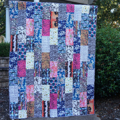 Anna Unraveled Quilt - 66 x 84incl Pattern, Top & Binding