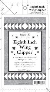 Eighth inch Wing Clipper - Deb Tucker's tool for flying geese- 8 different sizes