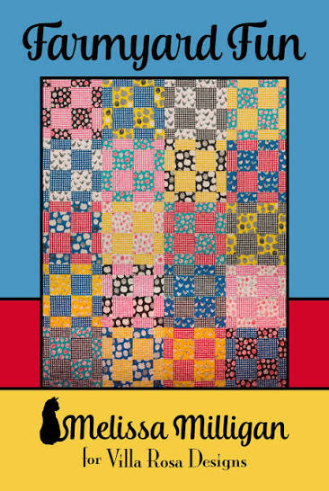 Farmyard Fun - uses 20 fat quarters by Melissa Milligan for Villa Rosa
