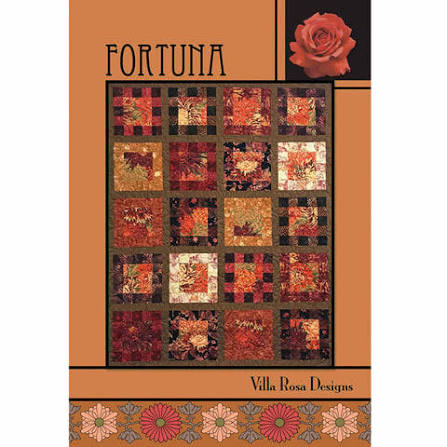 Fortuna - Villa Rosa Designs 20-2-1/2" strips 1-1/4 yd background 7/8 yd cent
