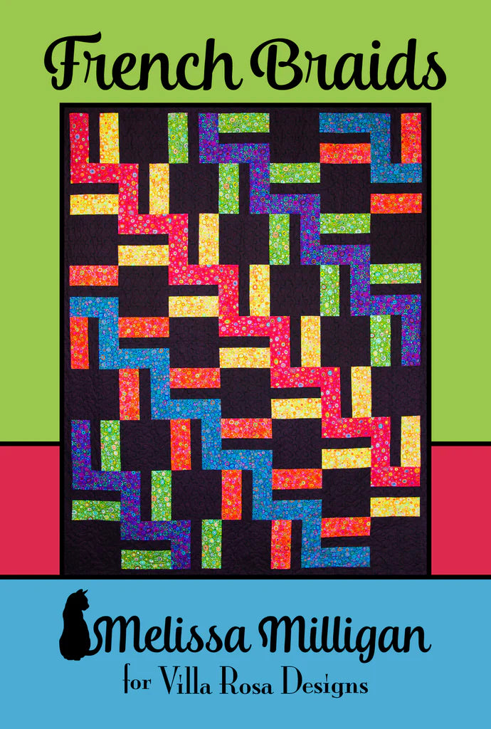 French Braids - 63" x 81" - Melissa Milligan for Villa Rosa Designs