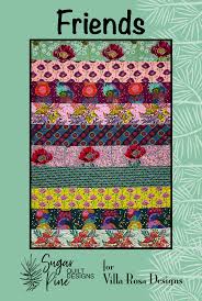 Friends - 42x60 by Sugar Pine Quilt Designs for Villa Rosa Designs