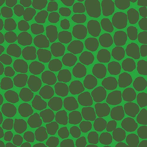 Jumble- Emerald - olive greenon green -Feb. 2021 -Kaffe Fassett Collective