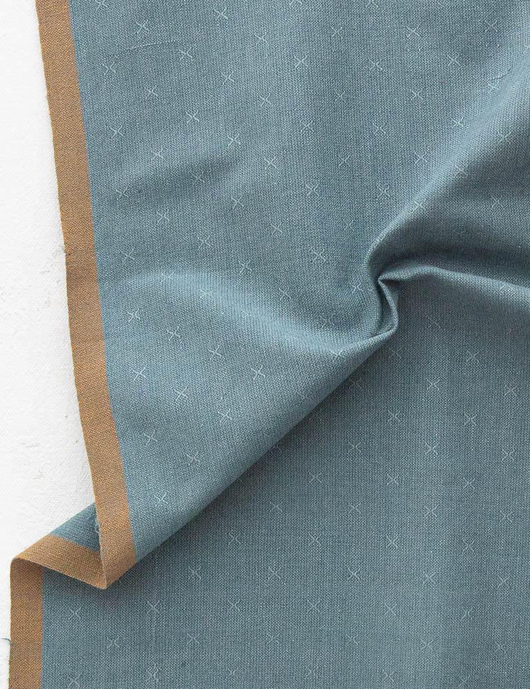 Sprout Woven - Ocean -texture w/a small woven "x"