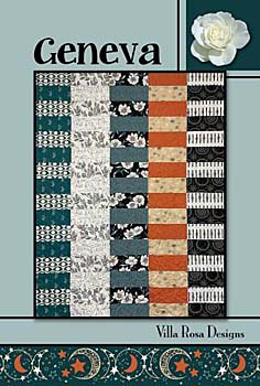 Geneva - fat quarter quilt -48"x60" -  Villa Rosa Designs
