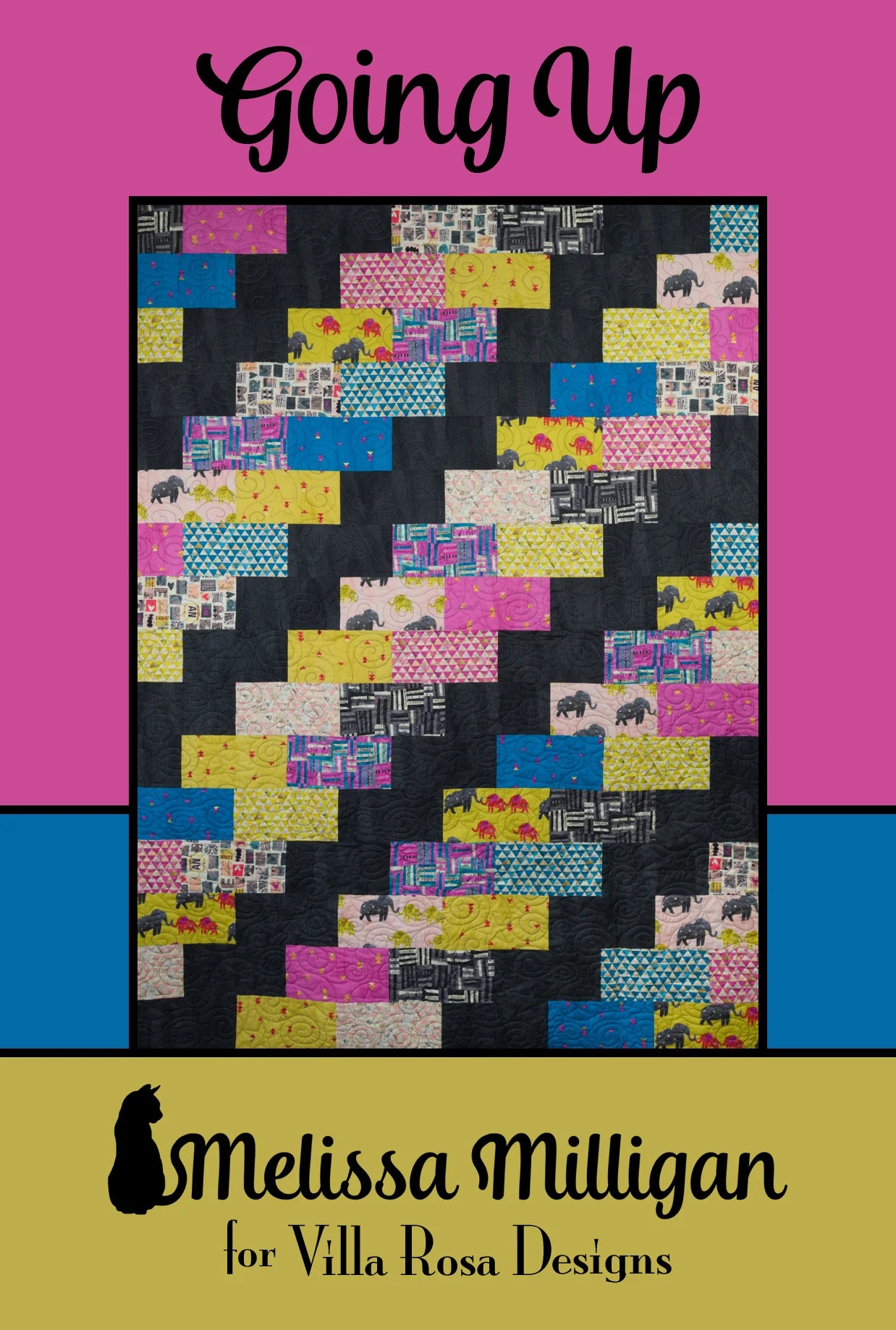 Going Up - 54x72 - Melissa Milligan for Villa Rosa Designs