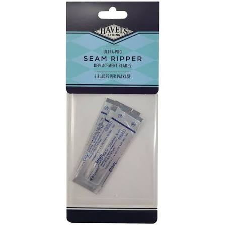 Havel ultra-pro seam ripper replacment blades - 6 Blades per package C18906