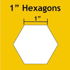 Paper Pieces 1" Hexagon 100ct