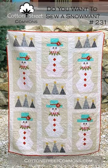 Do you want to sew a snowman? - quilt - by Cotton Street Commons