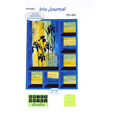 Iris Journal - window quilt pattern - 41x57 Patchworks Studio
