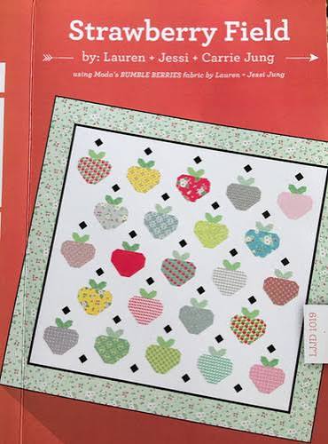 Strawberry Field - 70 x 72 - Laurem & Jessi & Carrie Jung