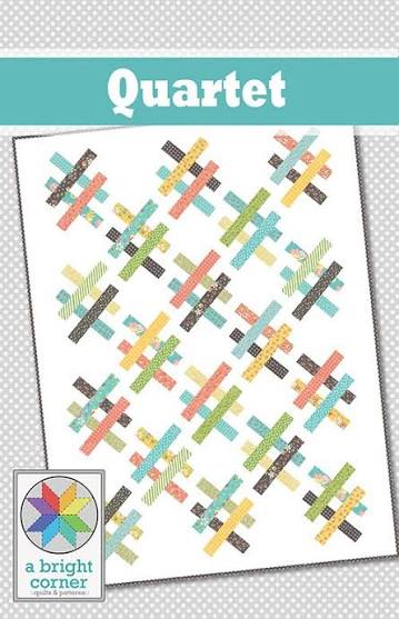 Quartet - Jelly Roll Friendly - 4 Quilt Sizes-Baby Throw Twin & Queen bby Andy