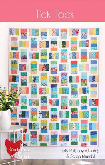 Tick Tock - many Sizes - by Cluck Cluck Sew