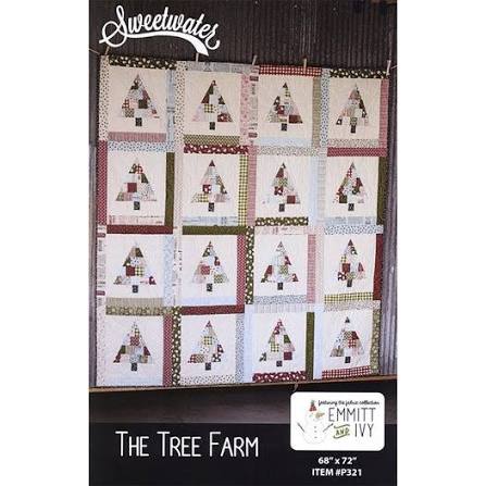The Tree Farm - 68 x 72 quilt-  by Sweetwater