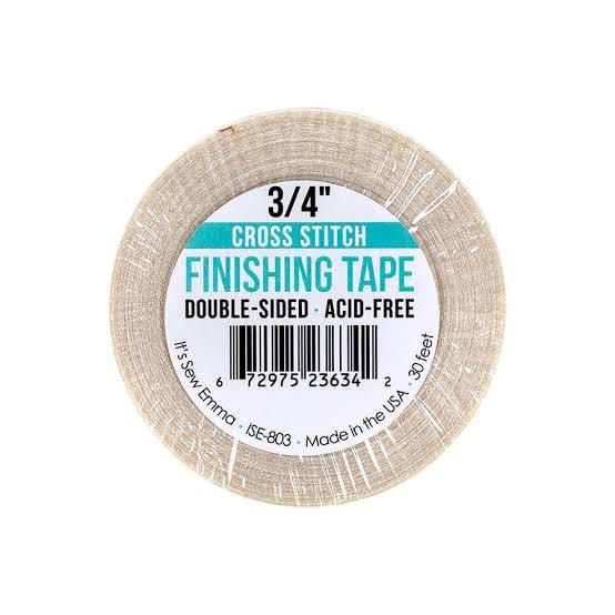 It's Sew Emma - Cross Stitch Finishing Tape - .75 inch double sided- acid free