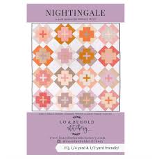 Nightingale - Baby through Queen Ftq & 1/2yd. friendly by Lo & Behold