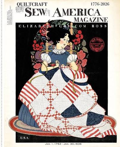 Sew America - Betsy Ross Main Panel 36 x 43