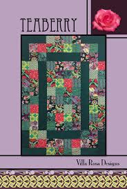 Teaberry -96 5" squares or fat quarters - William Morris - Villa Rosa Designs