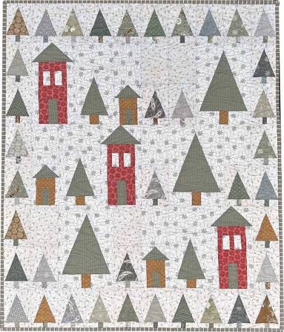 Trinity Hill - 30x36 quilt - Sewing with Susan