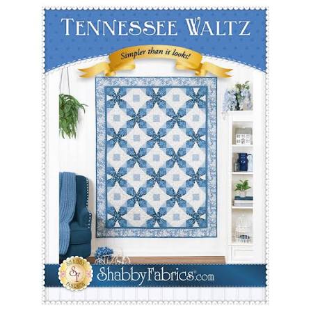 Tennessee Waltz - 55 x 73 quilt by Shabby Fabrics