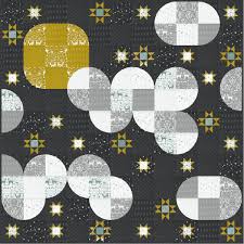 Nocturnal Sky - 66 x 66 - quilt by Natalie Crabtree for Gingiber GB057