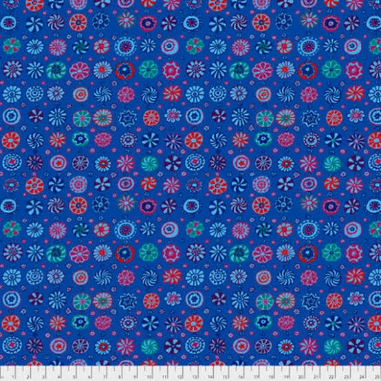 Whirligig - Blue - Fall 2017 - Kaffe Fassett Collective