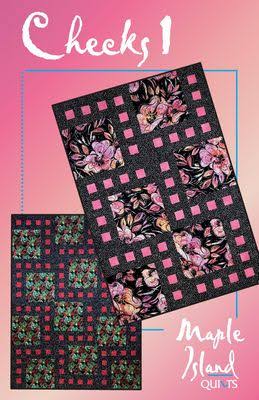 Checks 1 - Maple Island Quilts - muti-size quilt pattern - MIQ561