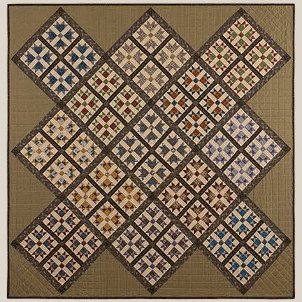 Rudy's Farm - 63 x 63 Yellow Creek Quilt Designs by Jill Shaulis
