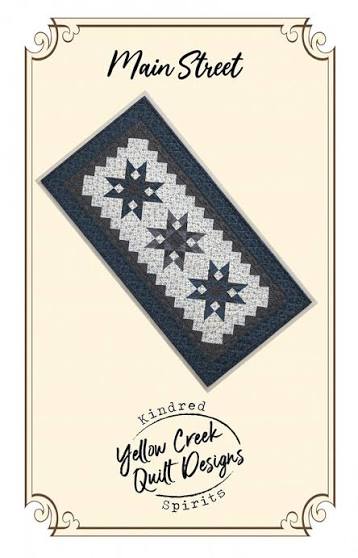 Main Street - Runner - 18 x 23 -  Yellow Creek Quilt Designs by Jill Shaulis