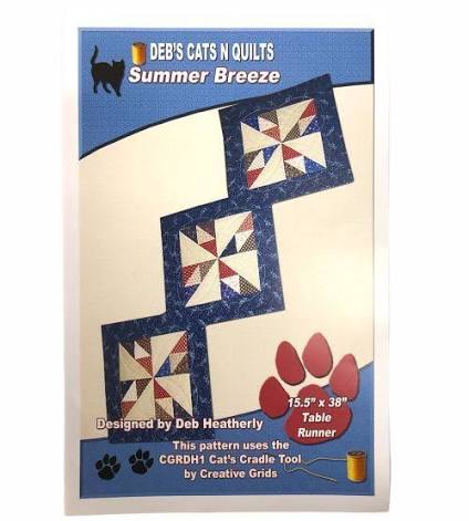 Summer Breeze Runner - Debs Cats N Quilts