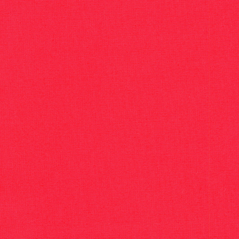 Kona Cotton Solid - Crush - Bright red - Color of the year 2023