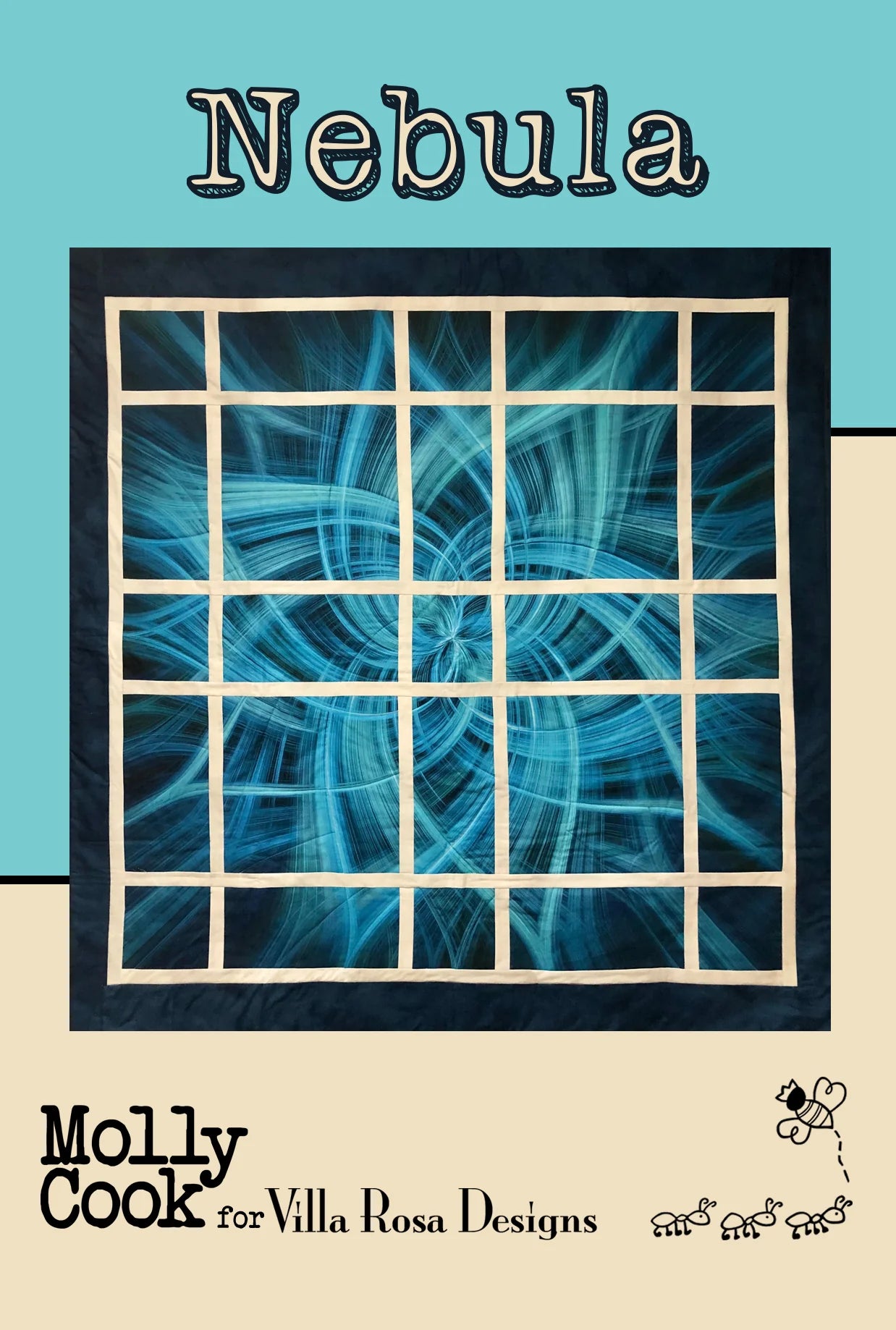 Nebula - Panel - by Molly Cook for Villa Rosa Designs