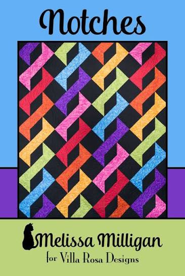 Notches - 60 x 70 by Melissa Milligan for Villa Rosa Designs