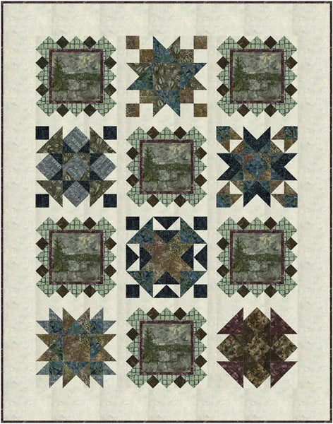 Cottage Sampler - BOM pattern by Patti Carey